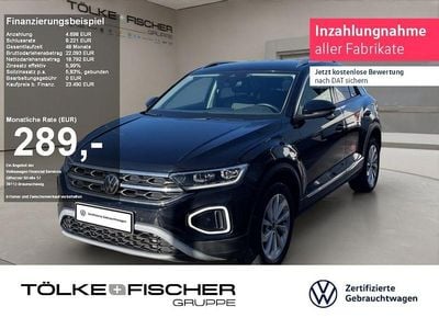 Second-hand VW T-Roc Style 150 CP (110 kW) 2022 Negru SUV