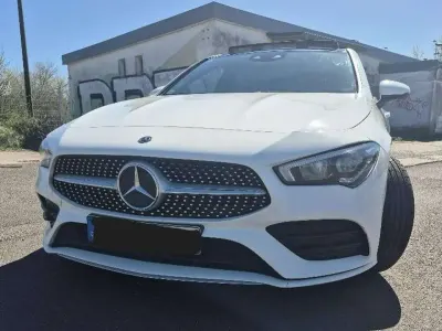 Gebraucht Mercedes CLA180 Shooting Brake AMG line 136 PS (100 kW) 2019 Weiß Kombi