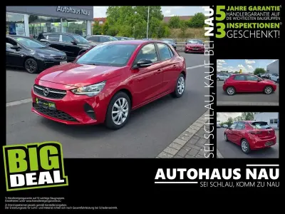 Gebraucht Opel Corsa Edition 75 PS (55 kW) 2023 Chili rot/kardio rot Kleinwagen