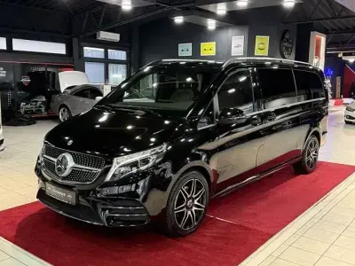 Second-hand Mercedes V300 Avantgarde 237 CP (174 kW) 2022 Negru Monovolum