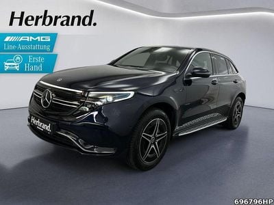 Gebraucht Mercedes EQC400 AMG 300 kW (408 PS) 2023 Cavansitblau metallic SUV