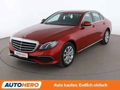 Gebraucht Mercedes E200 Exclusive 184 PS (135 kW) 2016 Rot Limousine