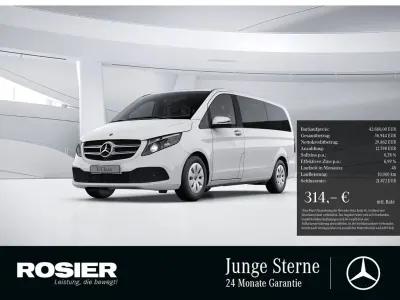 Gebraucht Mercedes V220 163 PS (119 kW) 2022 Weiss / arktikweiss Van / Kleinbus