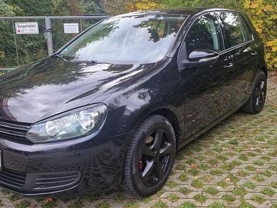 Gebraucht VW Golf VI Comfortline 105 PS (77 kW) 2010 Schwarz Kleinwagen