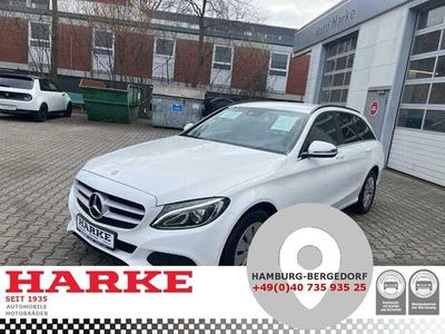 Gebraucht Mercedes C220 170 PS (125 kW) 2017 Polarweiß Kombi
