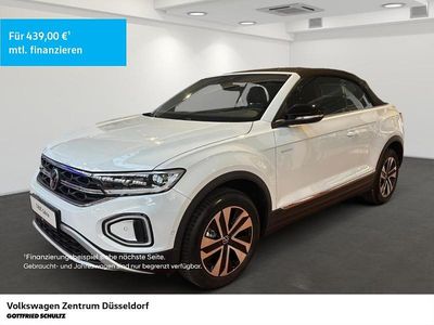 Neu VW T-Roc Cabriolet Style 116 PS (85 kW) 2025 Pure white uni schwarz Cabrio