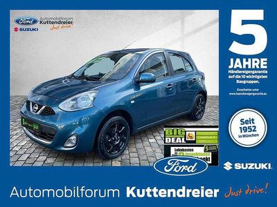 Gebraucht Nissan Micra Acenta 80 PS (58 kW) 2016 Pacific blue (m) Kleinwagen