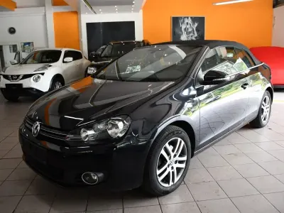 Gebraucht VW Golf Cabriolet 105 PS (77 kW) 2012 Schwarz Cabrio