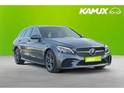 Used Mercedes C220 AMG line 194 HP (142 kW) 2021 Grey Estate