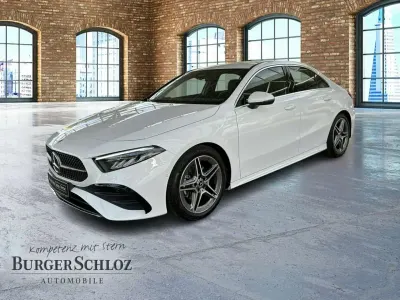 Brugt Mercedes A180 AMG 136 HK (100 kW) 2025 Hvid Sedan