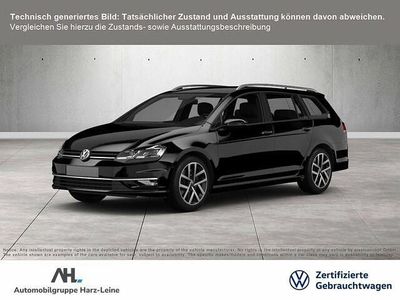 Gebraucht VW Golf VII Allstar 110 PS (80 kW) 2016 Schwarz Kombi