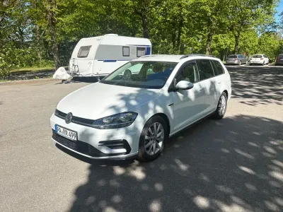 Brugt VW Golf VII R-line 150 HK (110 kW) 2020 Hvid Sedan
