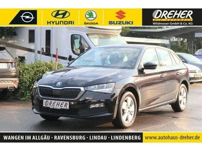 Gebraucht Skoda Scala Ambition 110 PS (80 kW) 2023 Schwarzmagic perleffekt (metallic) Kleinwagen