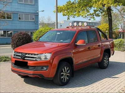 Second-hand VW Amarok 180 CP (132 kW) 2014 Portocaliu Pickup