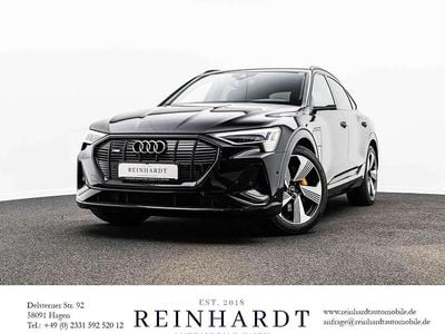 Gebraucht Audi e-tron Sportback S-Line 300 kW (408 PS) 2022 Mythosschwarz metallic SUV