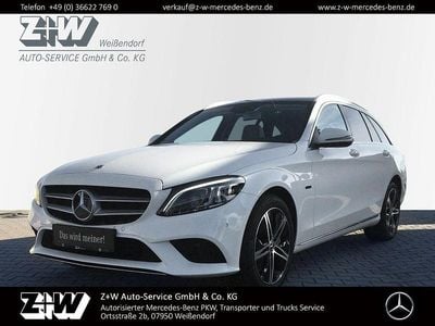 Gebraucht Mercedes C300e Avantgarde 306 PS (225 kW) 2020 Unilack polarweiß Kombi