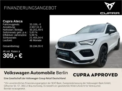 Neu Cupra Ateca 150 PS (110 kW) 2026 "bila" weiss SUV