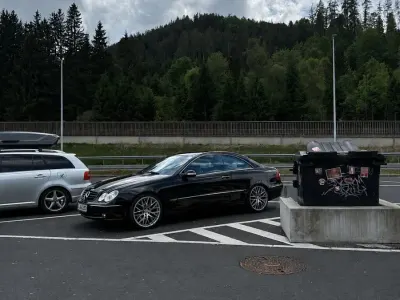 Gebraucht Mercedes CLK320 220 PS (161 kW) 2003 Schwarz Coupé