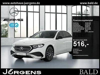Gebraucht Mercedes E200 AMG 204 PS (150 kW) 2024 Weiss polarweiß Limousine