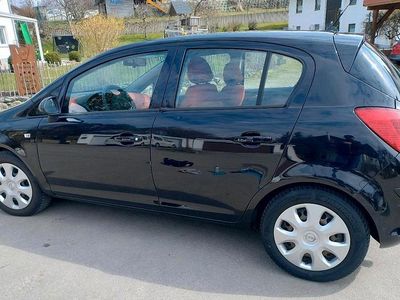 Gebraucht Opel Corsa 2008 Schwarz Kleinwagen