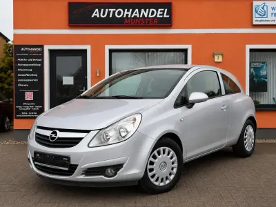 Gebraucht Opel Corsa 80 PS (58 kW) 2008 Silber Kleinwagen