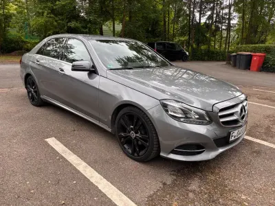 Brugt Mercedes E220 Edition 170 HK (125 kW) 2014 Sølv Sedan
