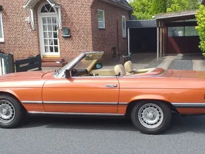 Gebraucht Mercedes SL280 185 PS (136 kW) 1980 Orange Cabrio