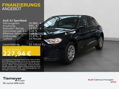Gebraucht Audi A1 Sportback Advanced 116 PS (85 kW) 2025 Schwarz Kleinwagen