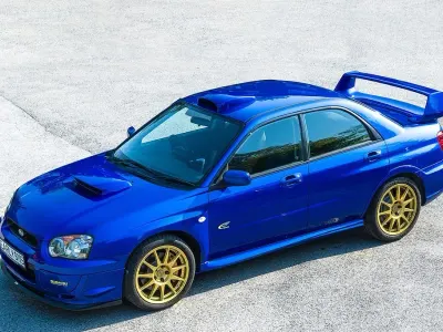Gebraucht Subaru WRX STI 280 PS (205 kW) 2004 Blau Limousine