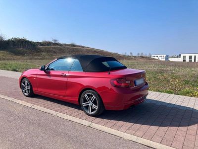 Gebraucht BMW 220 Sport Line 190 PS (139 kW) 2015 Rot Cabrio