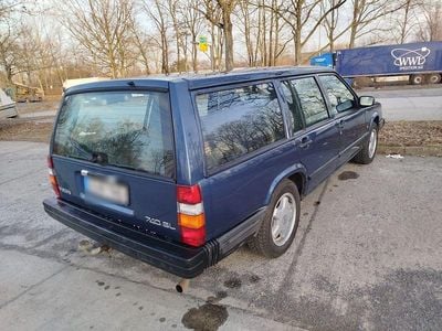 Gebraucht Volvo 740 113 PS (83 kW) 1989 Blau Kombi