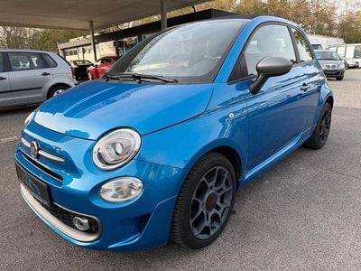 Usado Fiat 500S S 86 HP (63 kW) 2018 Azul Cabrios
