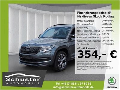 Gebraucht Skoda Kodiaq SportLine 200 PS (147 kW) 2021 Grau SUV