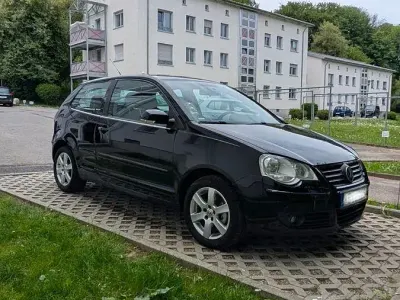 Gebraucht VW Polo Comfortline 64 PS (47 kW) 2007 Schwarz Kleinwagen