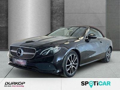 Schwarz Gebraucht 2018 Mercedes E200 Avantgarde Cabrio | 30.890 € (Fairer Preis)