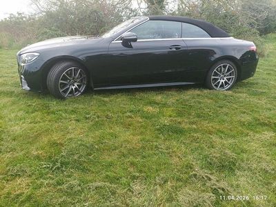 Second-hand Mercedes E450 367 CP (269 kW) 2022 Verde Cabrio