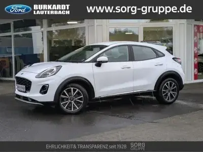 Gebraucht Ford Puma Titanium 125 PS (91 kW) 2023 Weiß, frostweiß SUV