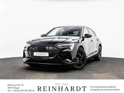 Gebraucht Audi e-tron Sportback S-Line 300 kW (408 PS) 2022 Mythosschwarz metallic SUV