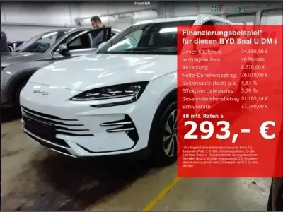 Gebraucht BYD Seal U Design 324 PS (238 kW) 2025 Weiss SUV