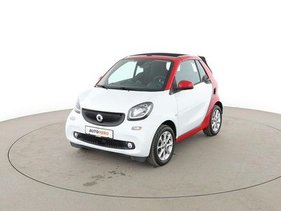 Gebraucht Smart ForTwo Cabrio Basis 90 PS (66 kW) 2018 Weiß Cabrio