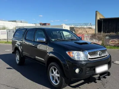 Brugt Toyota HiLux 170 HK (125 kW) 2010 Sort Pickup / Ladvogn