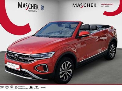 Gebraucht VW T-Roc Cabriolet Style 116 PS (85 kW) 2025 Kings red metallic schwarz Cabrio