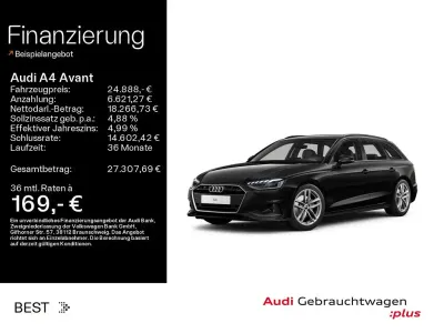 Usata Audi A4 Basis 150 CV (110 kW) 2023 Nero Station wagon