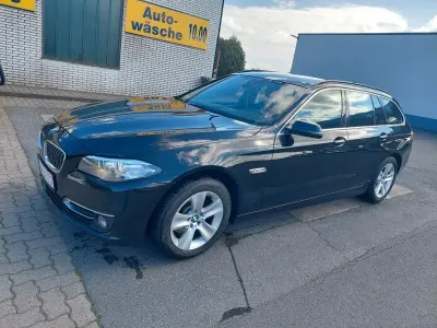 Gebraucht BMW 520 Luxury Line 184 PS (135 kW) 2013 Schwarz Kombi