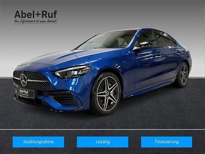 Blau Gebraucht 2025 Mercedes C200 AMG Limousine | 49.746 € (Teuer)