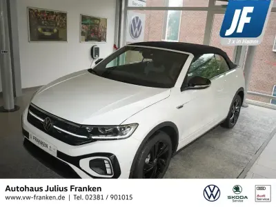 Gebraucht VW T-Roc Cabriolet R-line 150 PS (110 kW) 2025 Weiß Cabrio