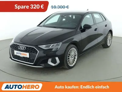 Gebraucht Audi A3 Advanced Plus 150 PS (110 kW) 2020 Schwarz Limousine