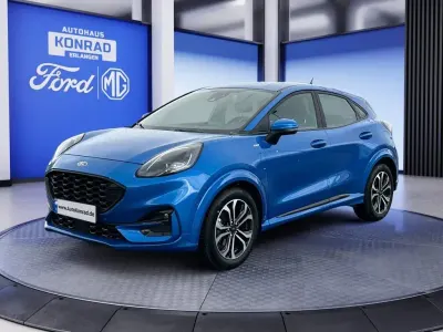 Gebraucht Ford Puma ST-Line X 155 PS (114 kW) 2022 Desert island blue metallic SUV