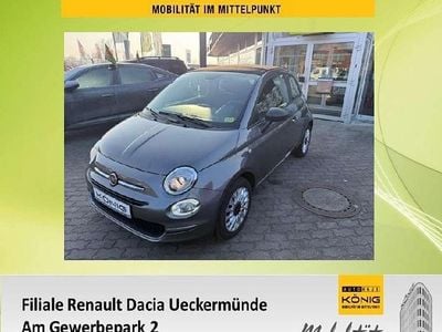 Grau Gebraucht 2023 Fiat 500C Dolcevita Cabrio | 15.999 € (Fairer Preis)
