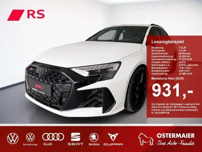 Ny Audi RS3 Sport 400 HK (294 kW) 2025 Hvid Sedan